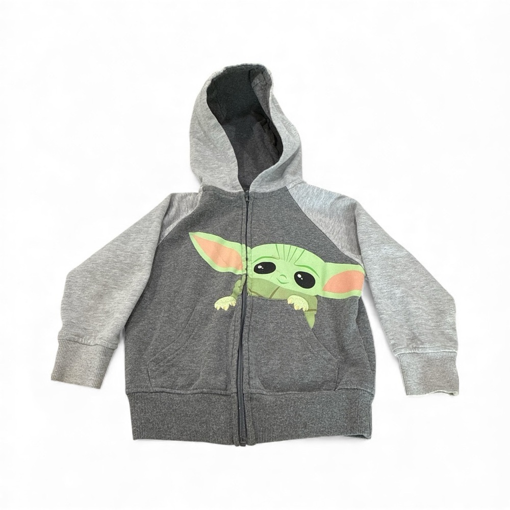6/20🥳 Star Wars “The Child / Baby Yoda” Zip-Up Hoodie – Size 4
